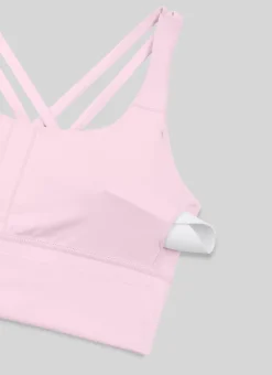 Nakedfeel Longline Criss Cross Back Bra