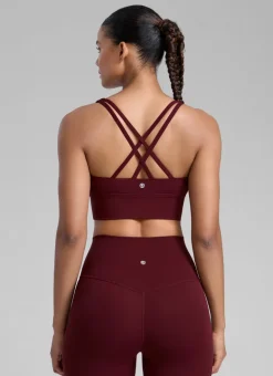 Nakedfeel Longline Criss Cross Back Bra
