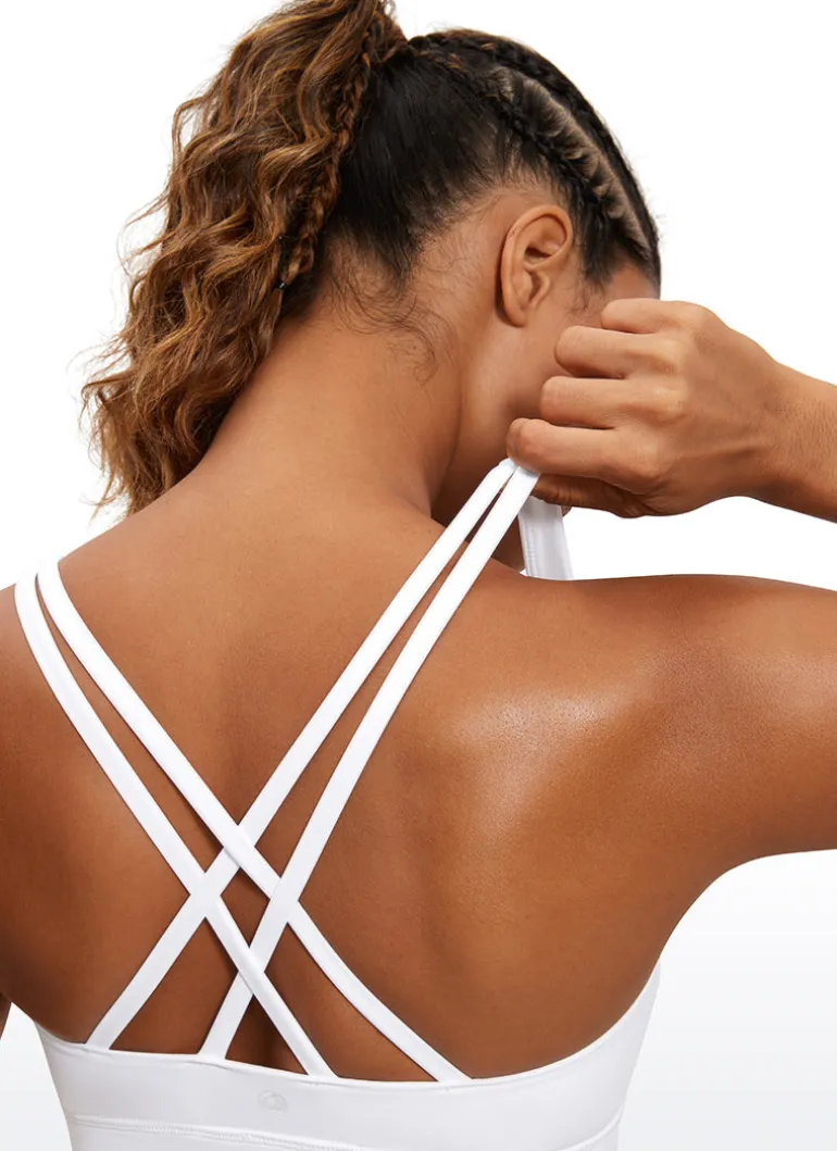 Nakedfeel Longline Criss Cross Back Bra