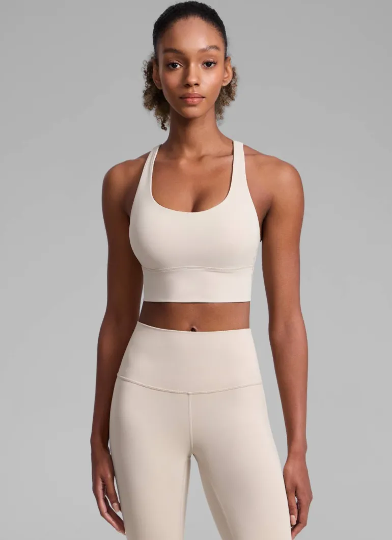 Nakedfeel Longline Criss Cross Back Bra
