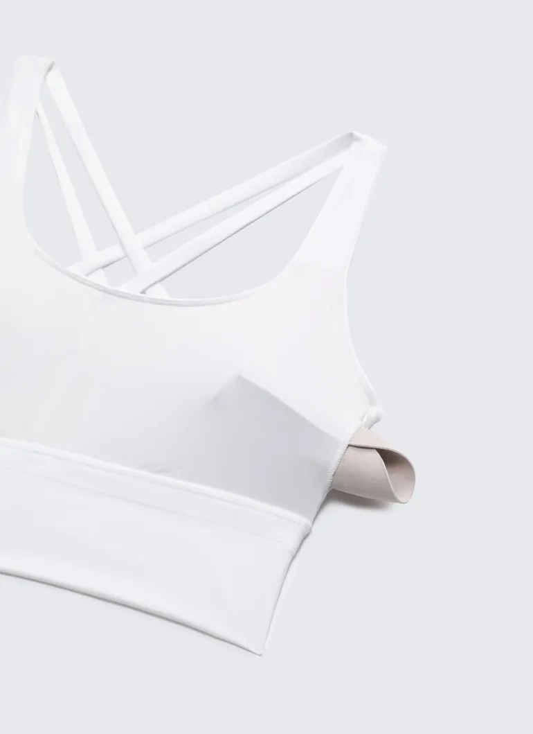 Nakedfeel Longline Criss Cross Back Bra