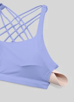 Nakedfeel Low Cut Strappy Bra (8 Straps)
