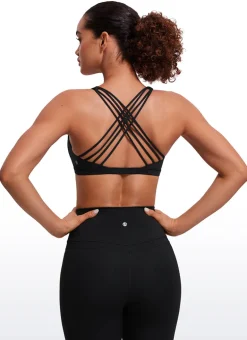 Nakedfeel Low Cut Strappy Bra (8 Straps)