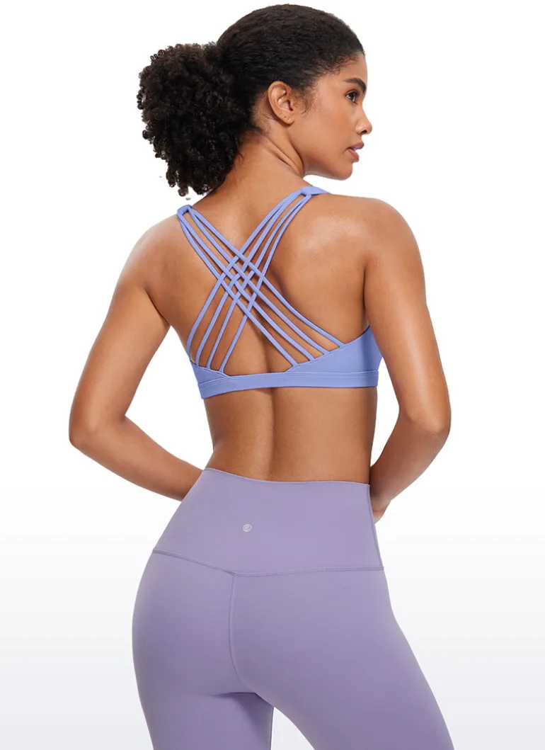 Nakedfeel Low Cut Strappy Bra (8 Straps)