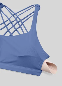 Nakedfeel Low Cut Strappy Bra (8 Straps)