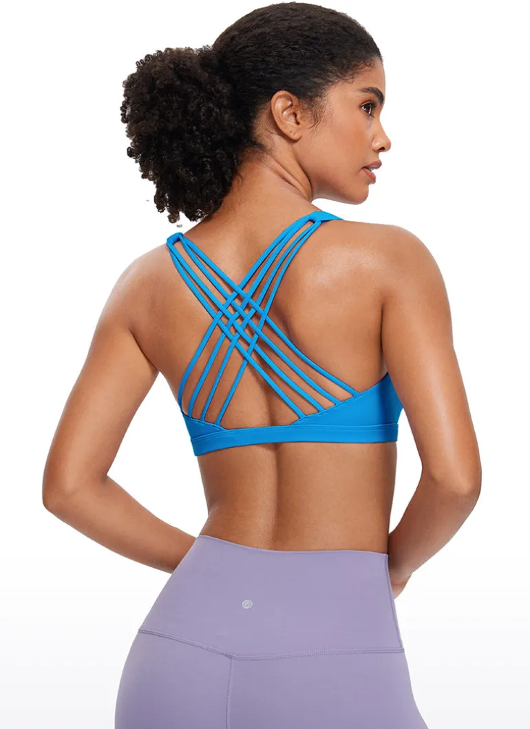 Nakedfeel Low Cut Strappy Bra (8 Straps)