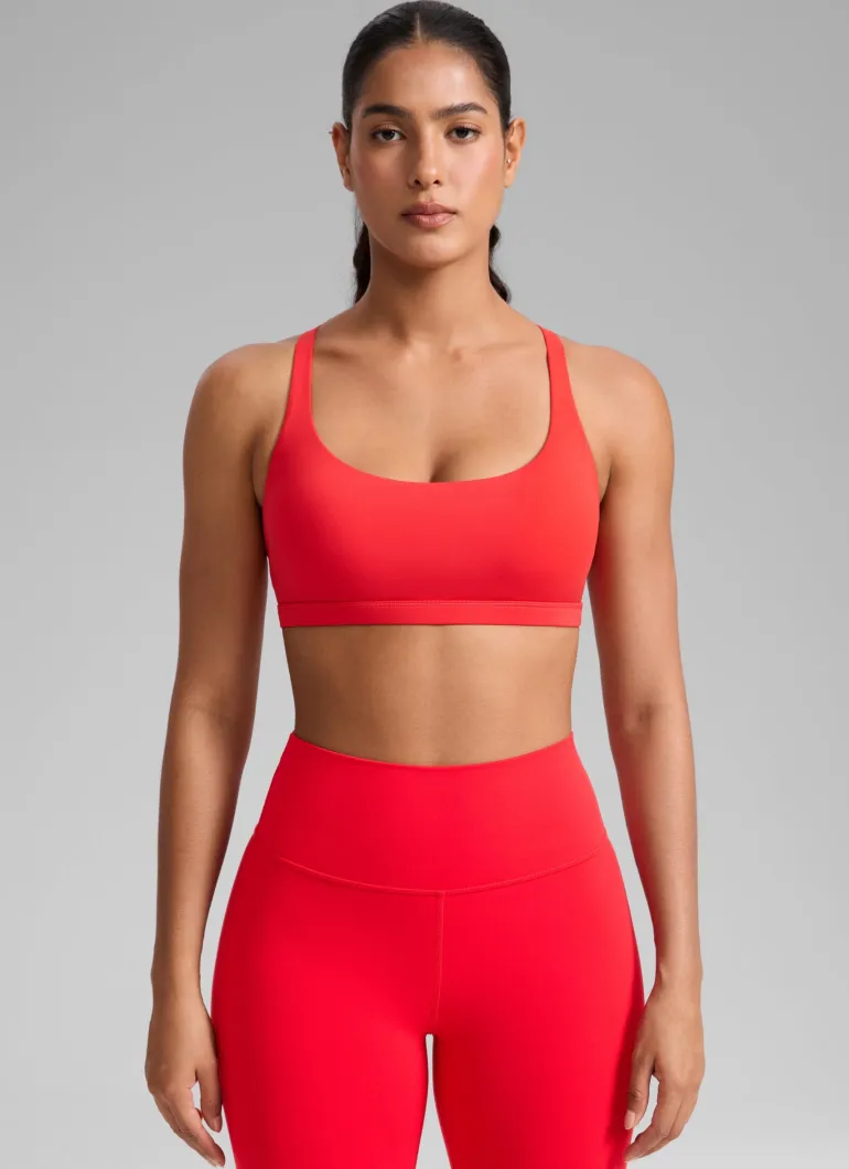 Nakedfeel Low Cut Strappy Bra (8 Straps)