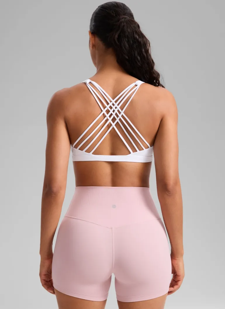 Nakedfeel Low Cut Strappy Bra (8 Straps)
