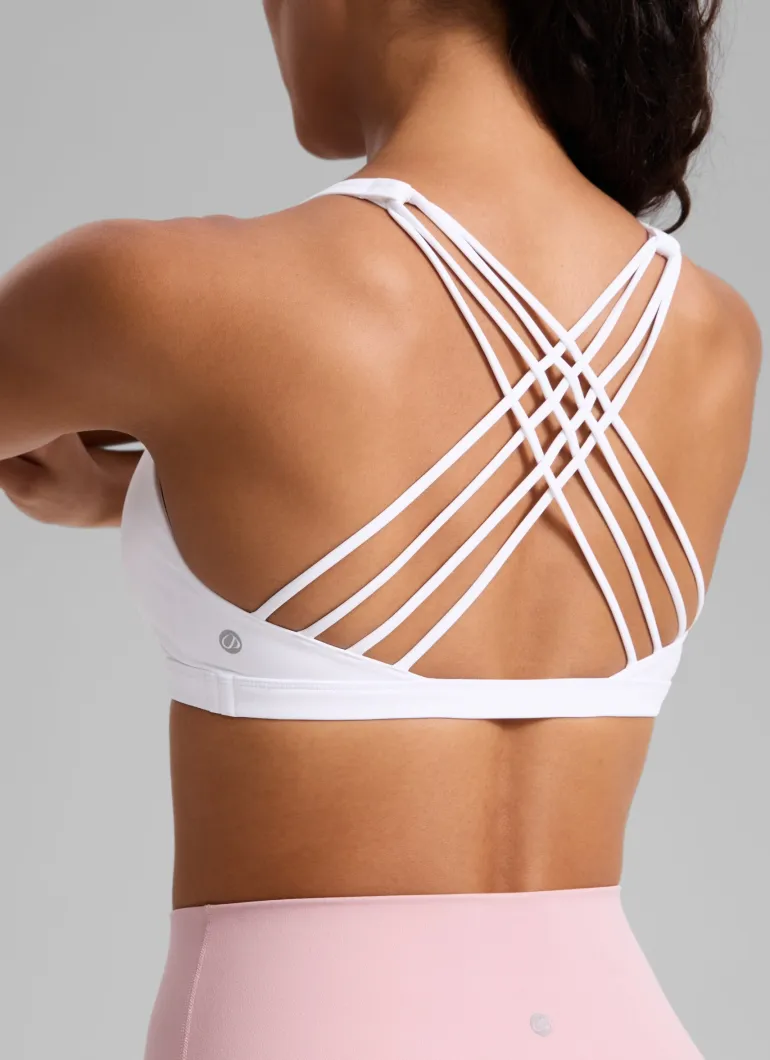Nakedfeel Low Cut Strappy Bra (8 Straps)