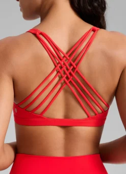 Nakedfeel Low Cut Strappy Bra (8 Straps)
