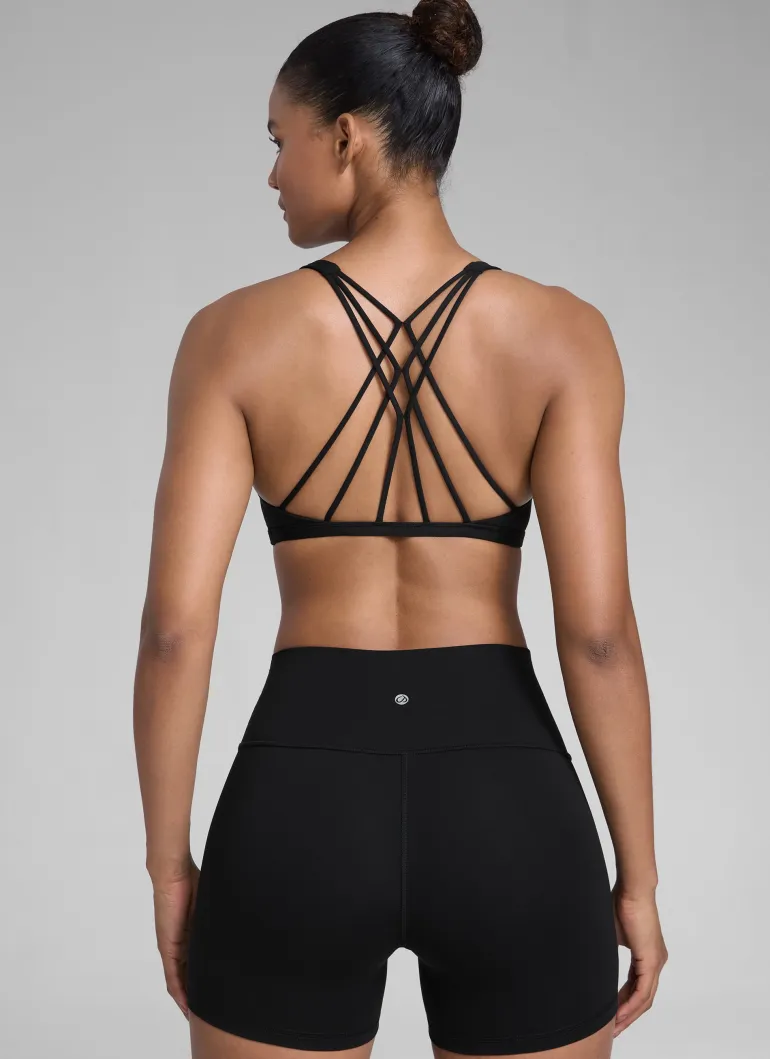 Nakedfeel Low Cut Strappy Bra (6 Straps)
