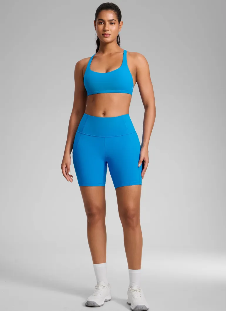 Nakedfeel Low Cut Strappy Bra (6 Straps)