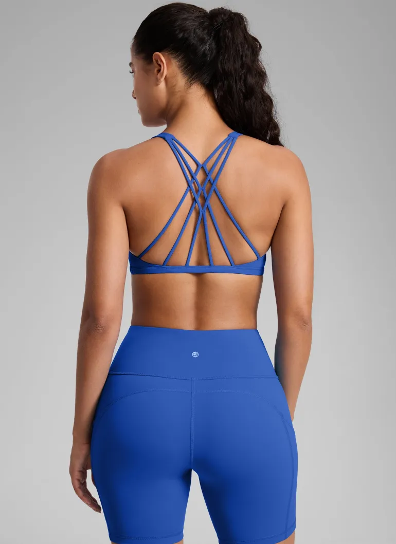 Nakedfeel Low Cut Strappy Bra (6 Straps)