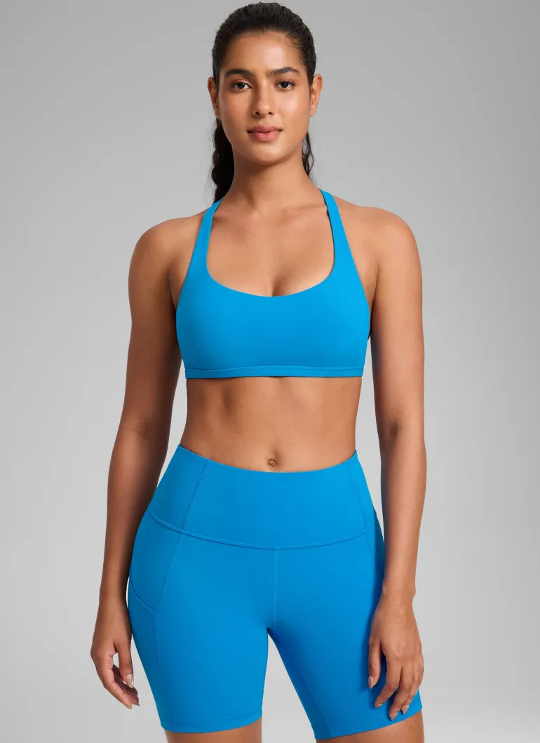 Nakedfeel Low Cut Strappy Bra (6 Straps)