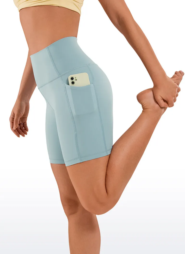 Nakedfeel Pocket Yoga Shorts 6''