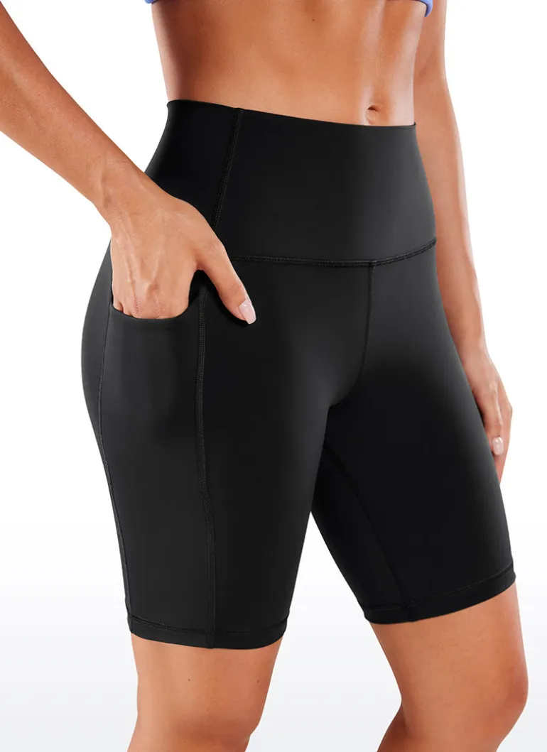Nakedfeel Pocket Yoga Shorts 8''