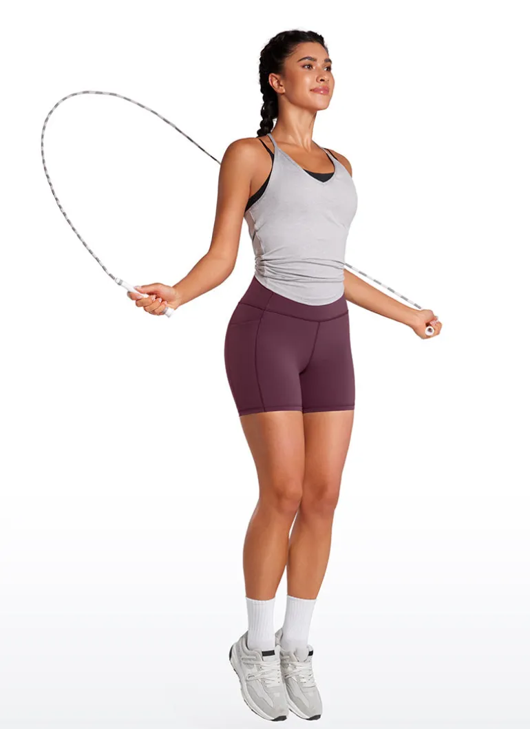 Nakedfeel Pocket Yoga Shorts 5''