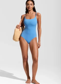 Nexfeel Scoop Neck One Piece Swimsuit