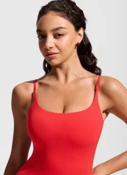 Nexfeel Scoop Neck One Piece Swimsuit