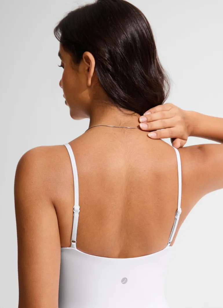 Nexfeel V Neck One Piece Swimsuit