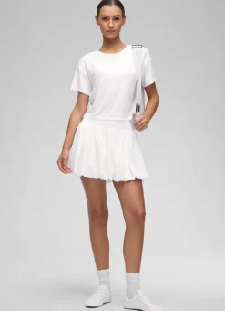 Open Back Cropped Short Sleeve