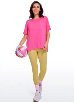 Pima Cotton Boat Neck Short Sleeve