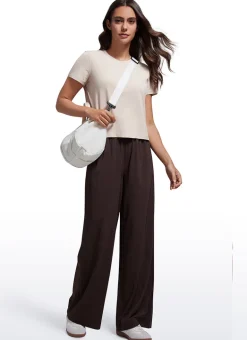 Pima Cotton Classic-Fit Cropped Short Sleeve