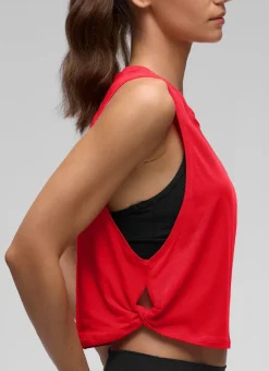 Pima Cotton Crop Deep Armhole Tank