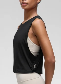Pima Cotton Crop Deep Armhole Tank
