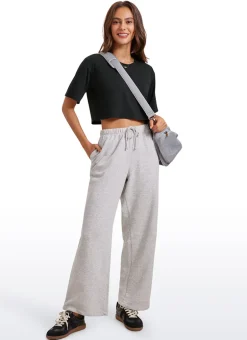 Pima Cotton Cropped Short Sleeve