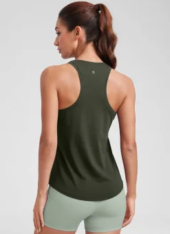 Pima Cotton Hip Length Racerback Tank