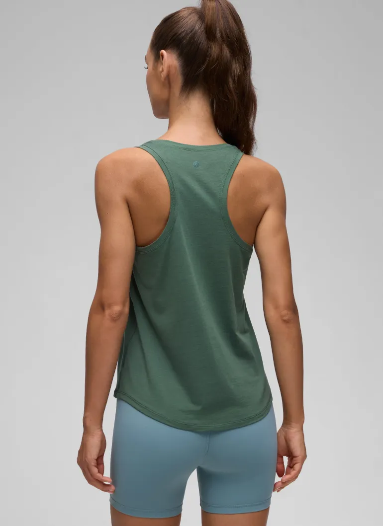 Pima Cotton Hip Length Racerback Tank