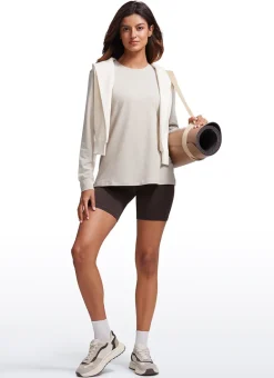 Pima Cotton Loose Fit Long Sleeve