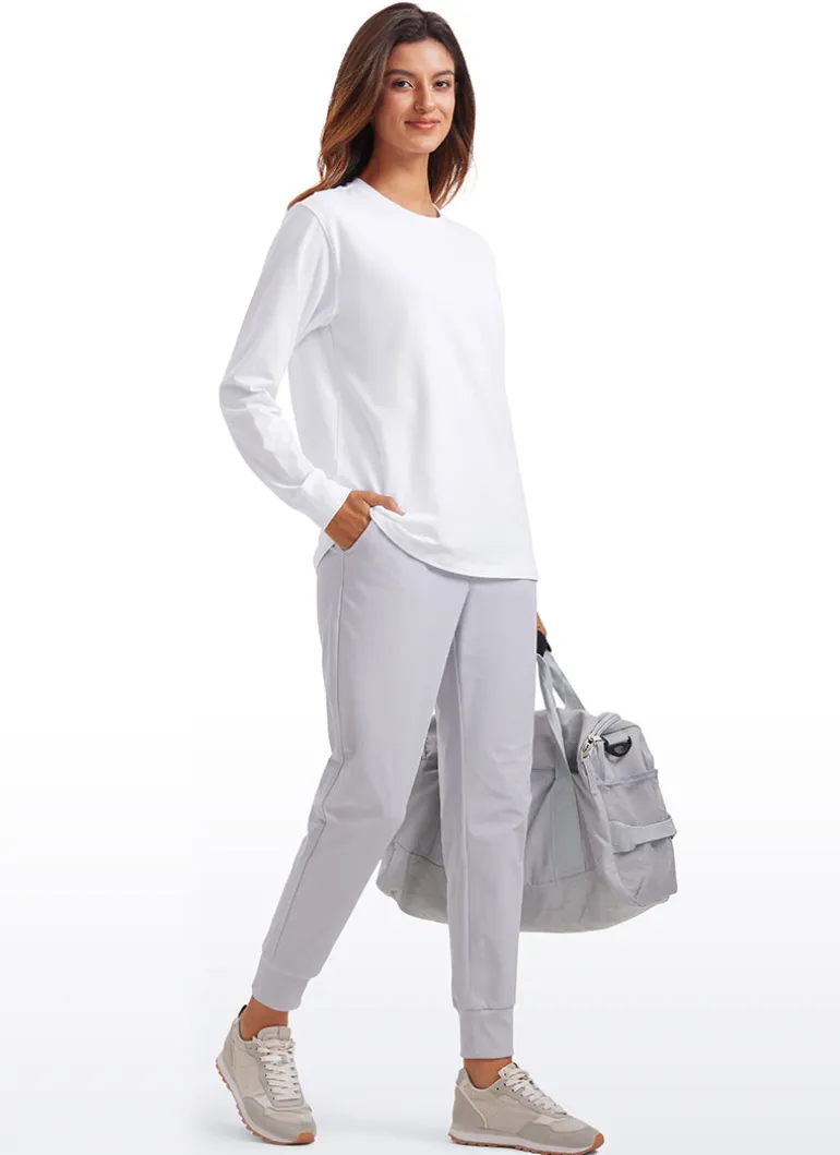 Pima Cotton Loose Fit Long Sleeve