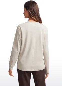 Pima Cotton Loose Fit Long Sleeve