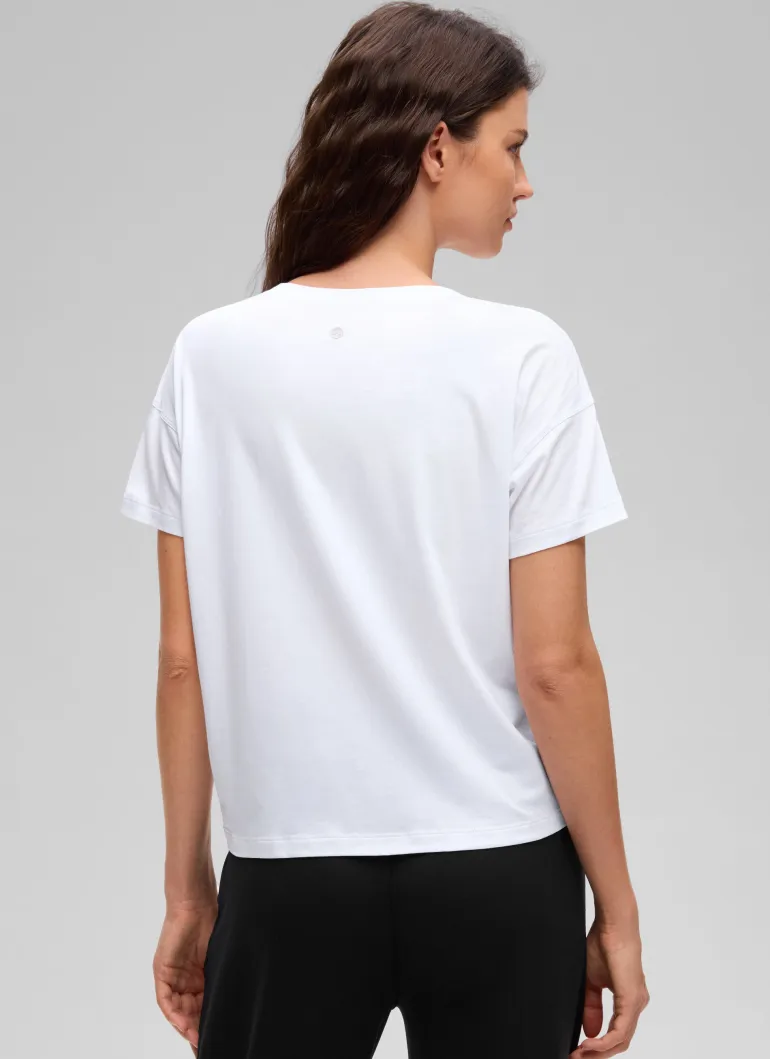 Pima Cotton Loose Fit Short Sleeve