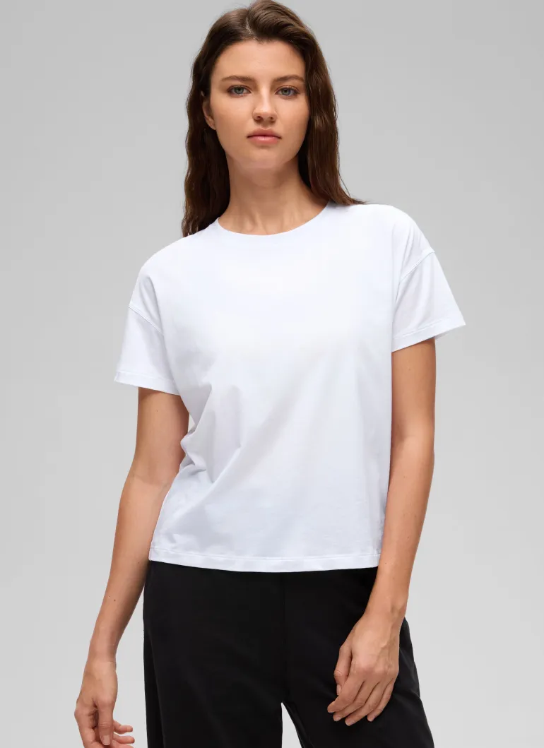 Pima Cotton Loose Fit Short Sleeve