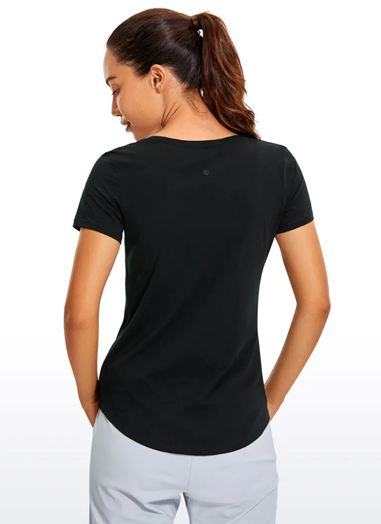 Pima Cotton Short Sleeve