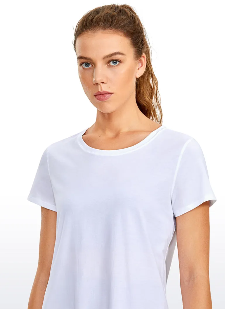 Pima Cotton Short Sleeve