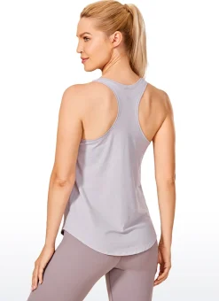 Pima Cotton Tank Racerback