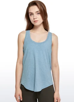 Pima Cotton Tank Racerback