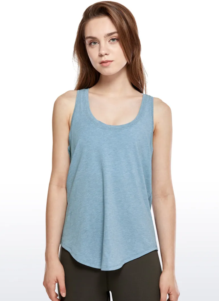 Pima Cotton Tank Racerback