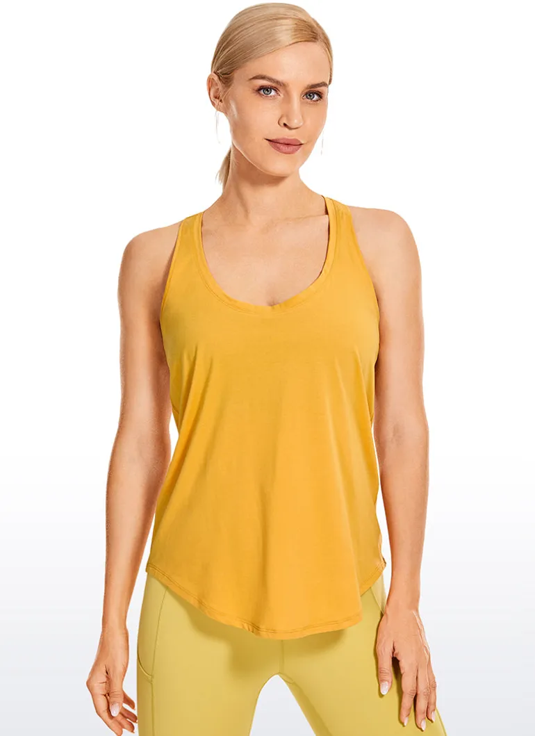 Pima Cotton Tank Racerback