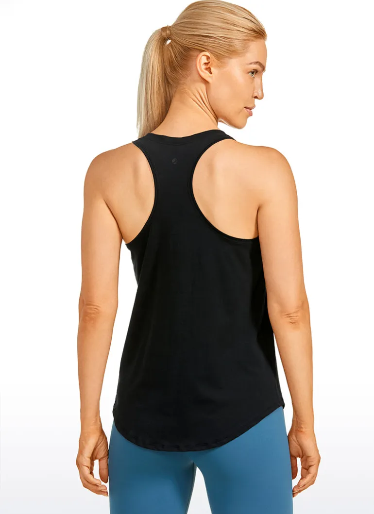 Pima Cotton Tank Racerback