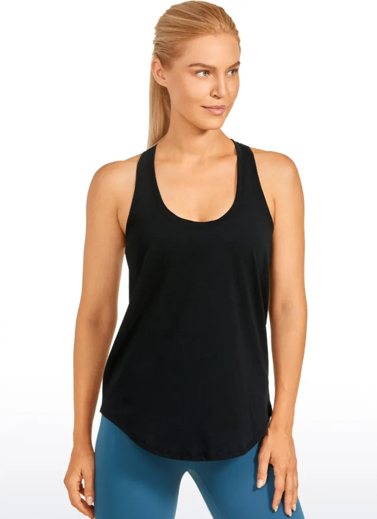 Pima Cotton Tank Racerback