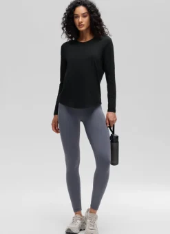 Pima Cotton Workout Long Sleeve