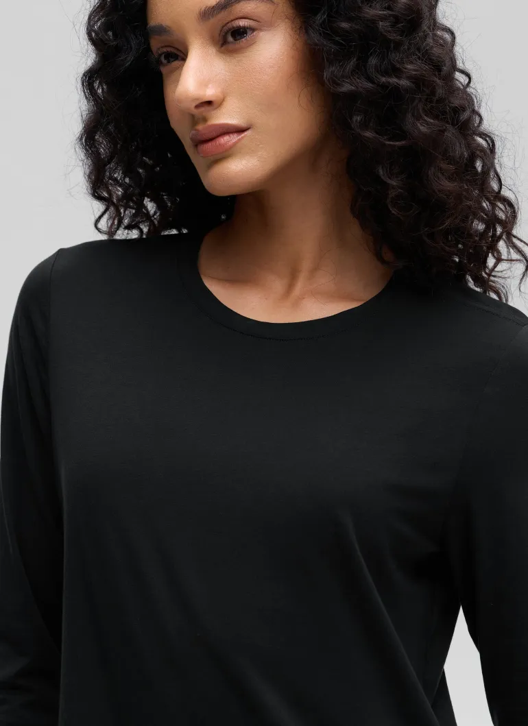 Pima Cotton Workout Long Sleeve