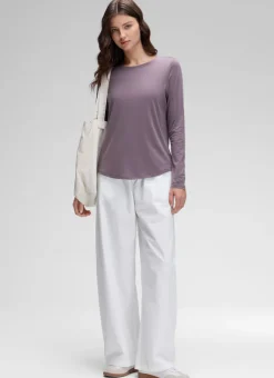 Pima Cotton Workout Long Sleeve