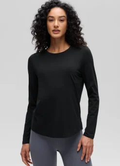 Pima Cotton Workout Long Sleeve