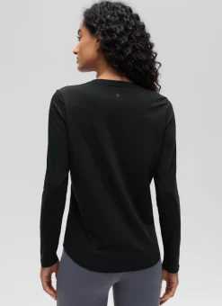 Pima Cotton Workout Long Sleeve